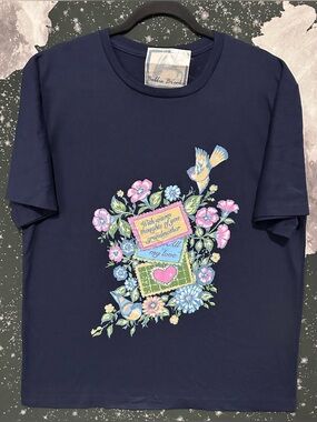 Bobbie Brooks Grandmother Floral Graphic Shirt